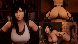 Hentai Tifa Doggystyle Creampie (Final Fantasy)